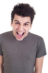 Image showing Angry man