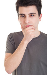 Image showing Pensive man