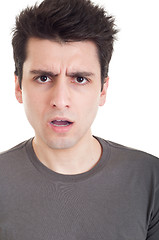 Image showing Confused man