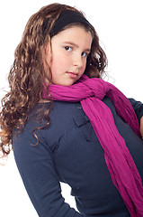 Image showing Little girl posing