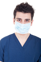 Image showing Doctor wearing mask