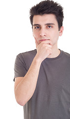 Image showing Pensive man