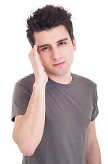 Image showing Man with headache