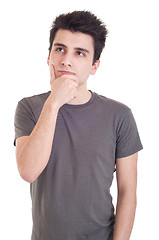 Image showing Pensive man