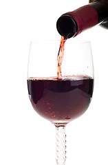 Image showing Pouring wine