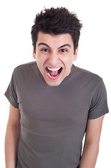 Image showing Angry man