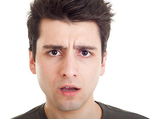 Image showing Confused man