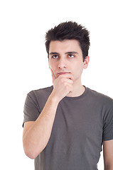 Image showing Pensive man