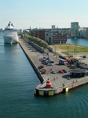 Image showing Langelinie in Copenhagen