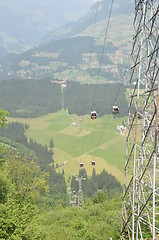 Image showing Cable Cars at Mount Titlis