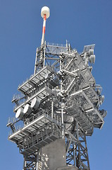 Image showing Communication Tower on top of Mount Titlis