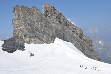 Image showing Snowtubing at Mount Titlis