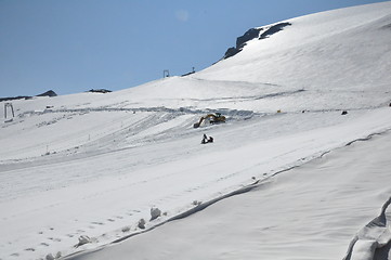 Image showing Snowtubing at Mount Titlis