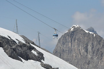 Image showing Cable Cars at Mount Titlis
