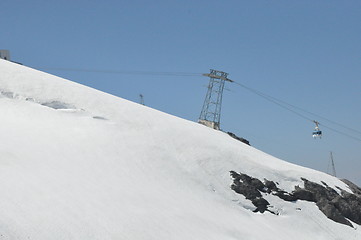 Image showing Cable Cars at Mount Titlis