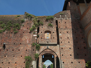 Image showing Castello Sforzesco, Milan