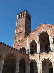 Image showing Sant Ambrogio church, Milan