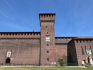 Image showing Castello Sforzesco, Milan