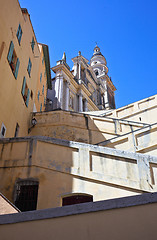 Image showing st michel church in menton