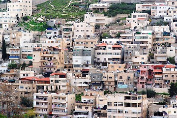 Image showing Arab Silwan village in East Jerusalem