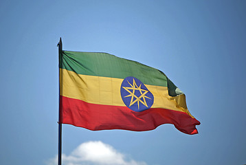 Image showing ethiopian flag