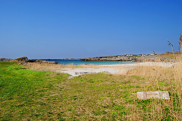 Image showing norwegian beach