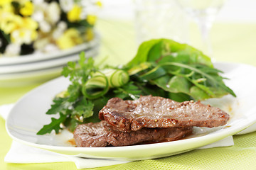 Image showing Beef steak 