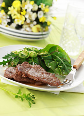 Image showing Beef steak 