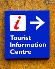 Image showing Tourist information Sign