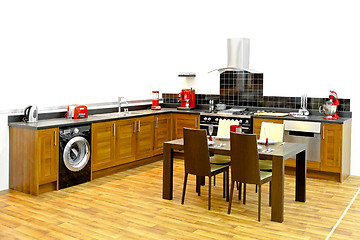 Image showing Big kitchen
