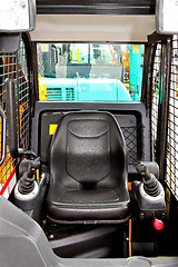 Image showing Digger driver position