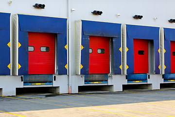 Image showing Dock doors