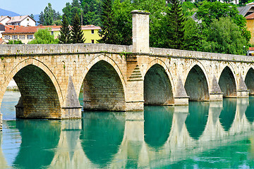 Image showing Drina bridge