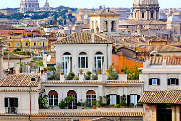 Image showing Rome rooftop