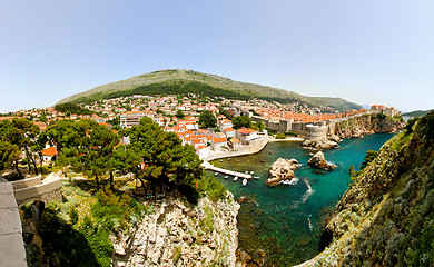 Image showing Dubrovnik aerial