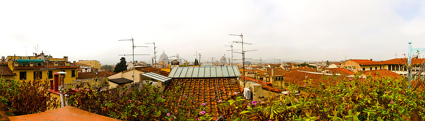 Image showing Florence rooftop