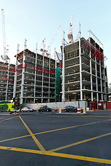 Image showing London construction