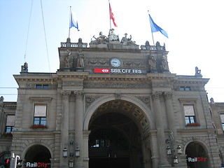 Image showing Zurich Train Station