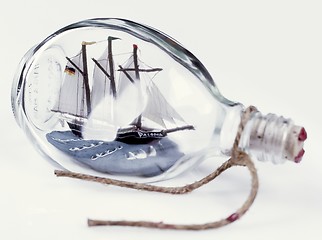 Image showing Ship In A Bottle