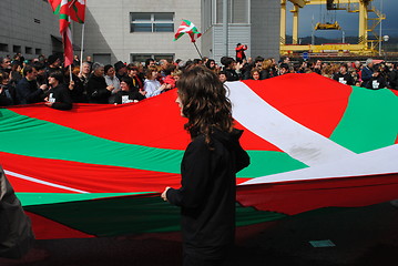 Image showing Basque flag