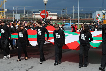 Image showing Basque nationalists