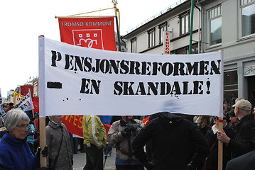 Image showing Pension activists