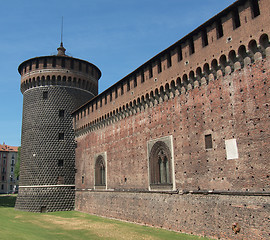 Image showing Castello Sforzesco, Milan