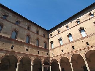 Image showing Castello Sforzesco, Milan