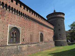 Image showing Castello Sforzesco, Milan