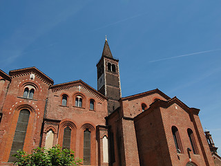 Image showing Sant Eustorgio church, Milan