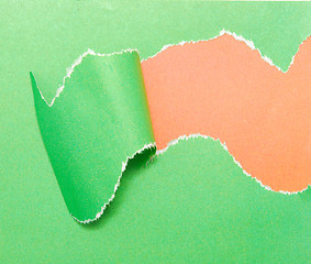 Image showing torn paper