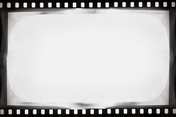 Image showing BW film background