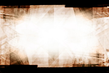 Image showing sepia film background
