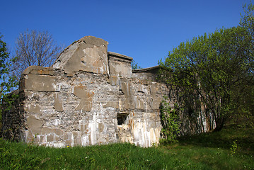 Image showing The bunker from concrete